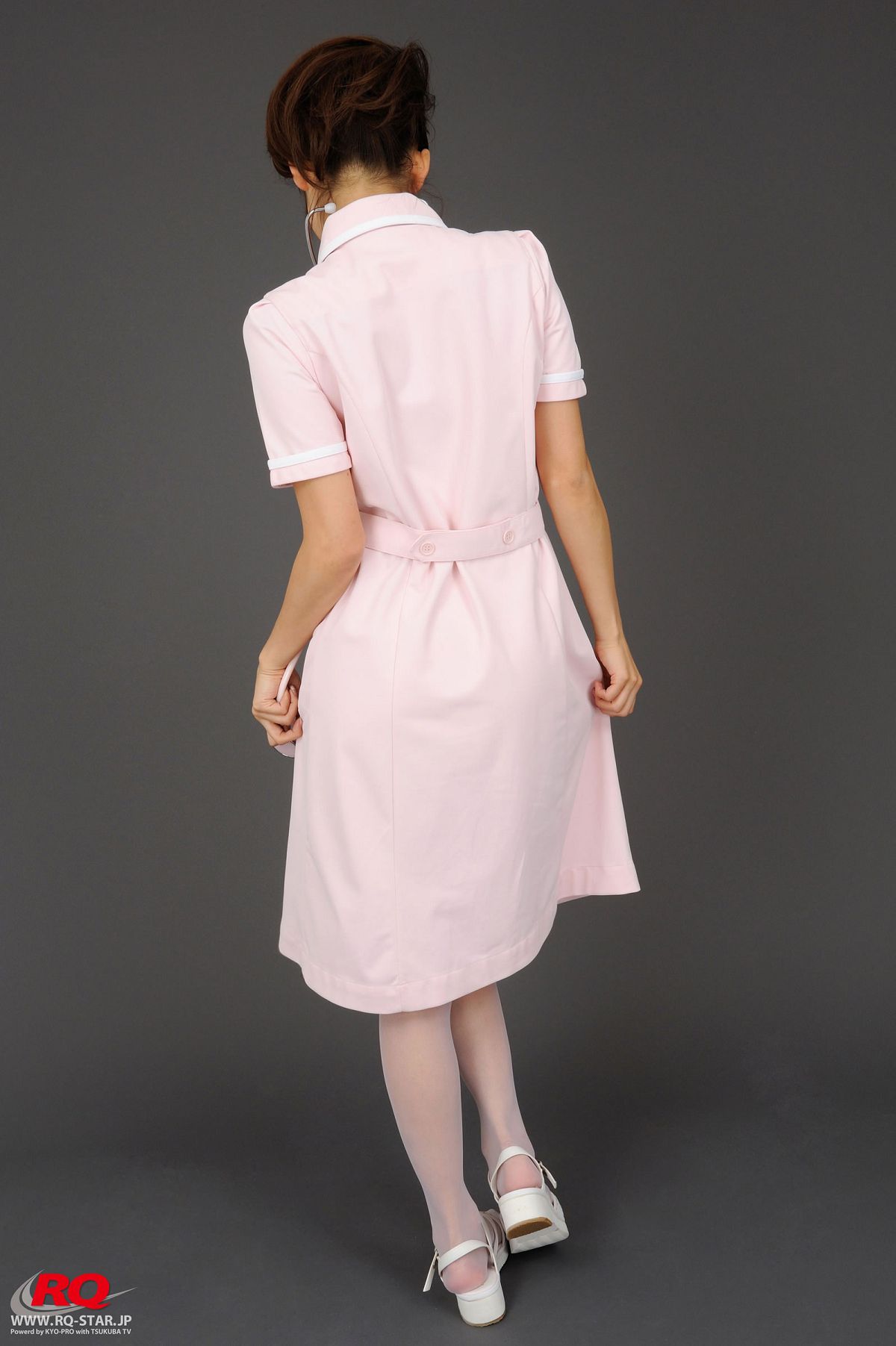 [RQ-Star] No.0019 Umi Kurihara 栗原海 ピンクナース 护士装  Nurse Costume [73P]